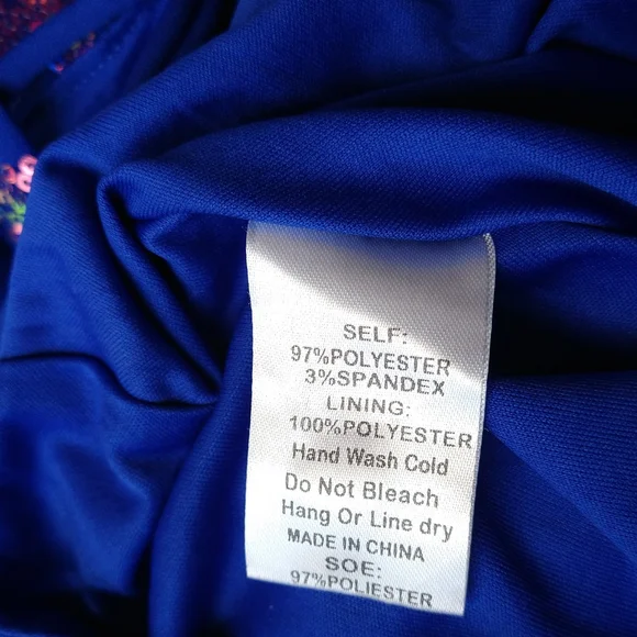 Windsor Blue and Pink Sequin Backless Dress - Picture 9 of 10